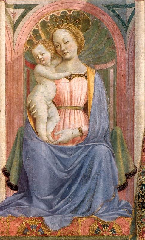 The Madonna and Child with Saints (detail) dh, DOMENICO VENEZIANO